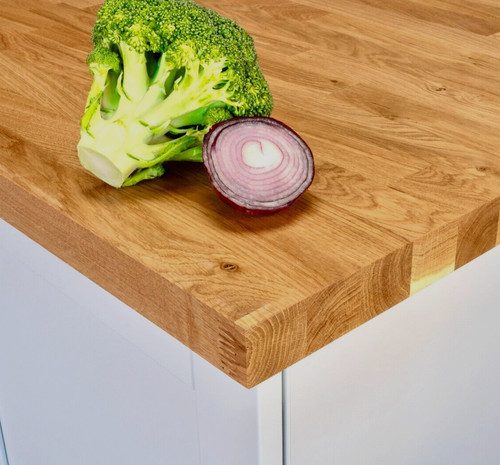 Cheap solid oak kitchen - oak,
