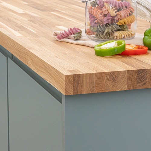 Solid oak kitchen - solid,