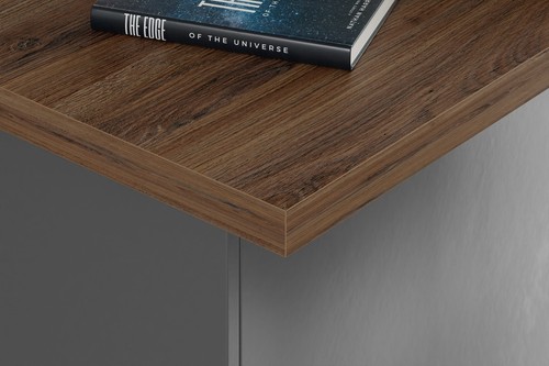 Dark oak square edge - oak,