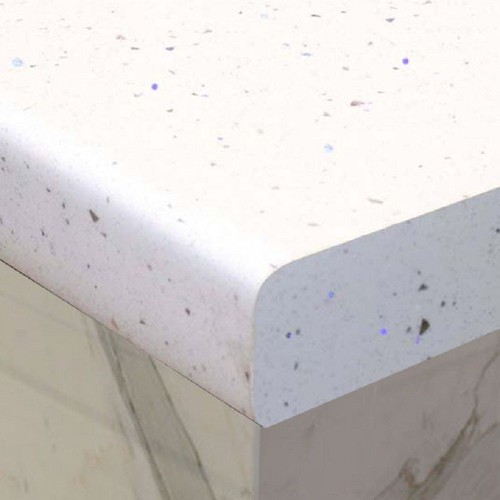 White sparkle kitchen worktop - sparkle,