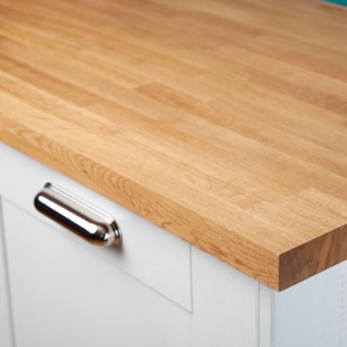 Oak solid wood worktops 40mm - solid,