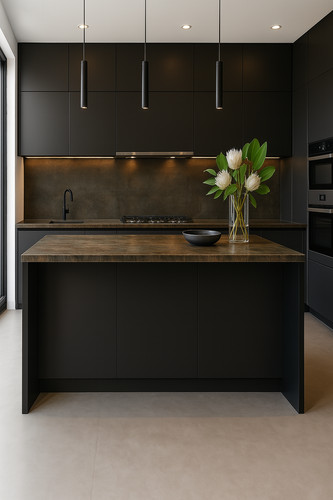 Luxury modern kitchen worktop - modern,