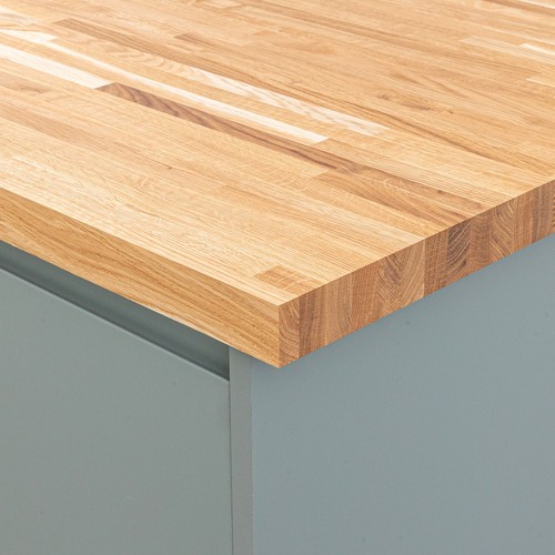 Solid oak kitchen wood - solid,