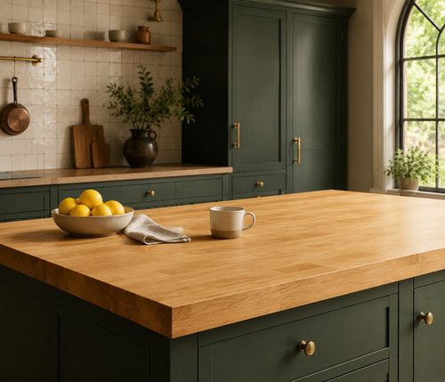 Solid prime oak wooden - solid, kitchen