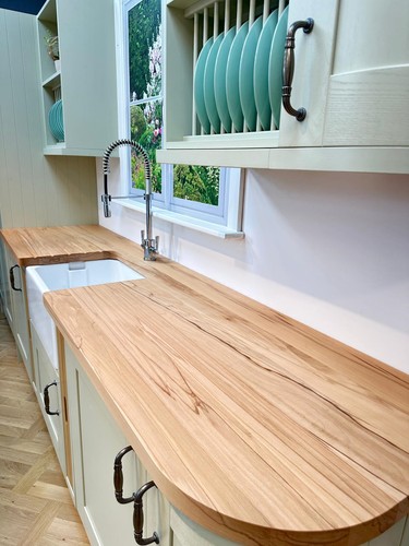 Full stave rustic beech wood - rustic,
