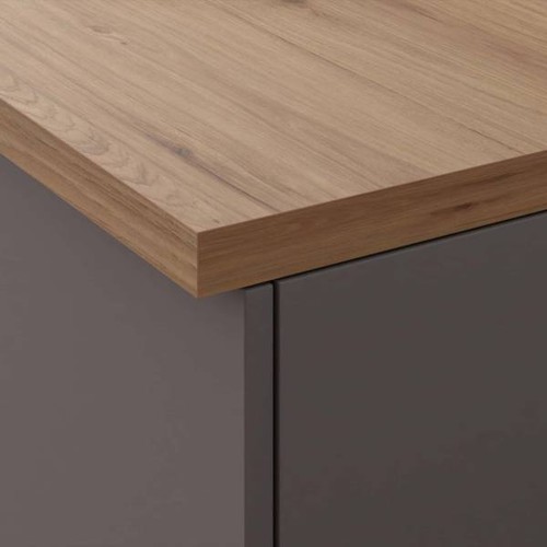 Rustic wood laminate worktops - wood,