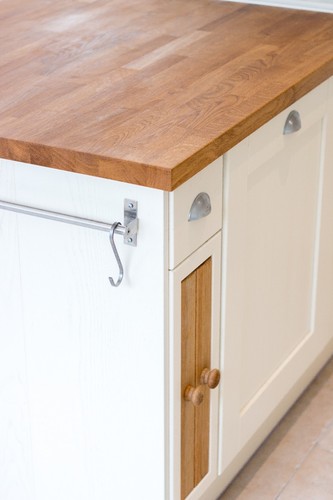 Solid oak wood kitchen - solid,