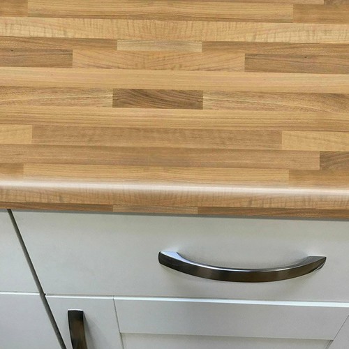 Oak block effect - effect, kitchen
