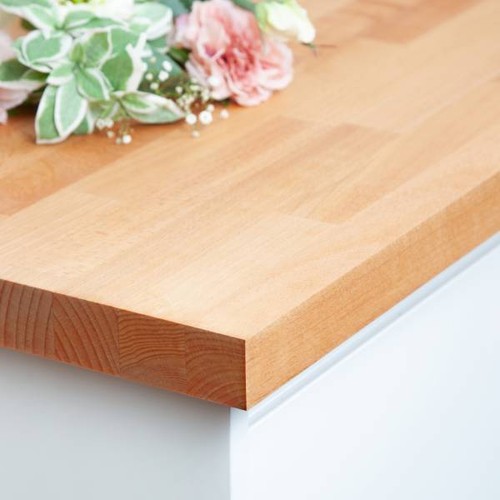 Beech worktop solid - -, wood